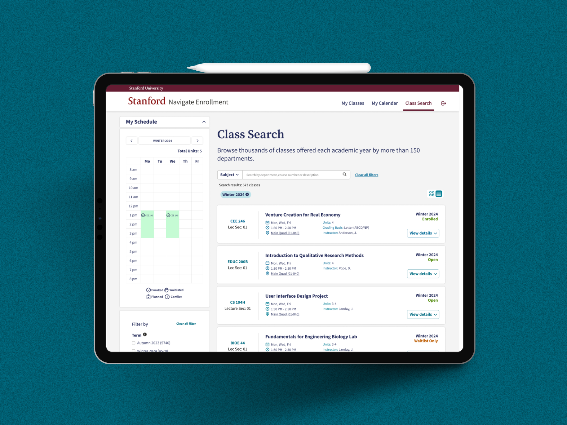 Class Search